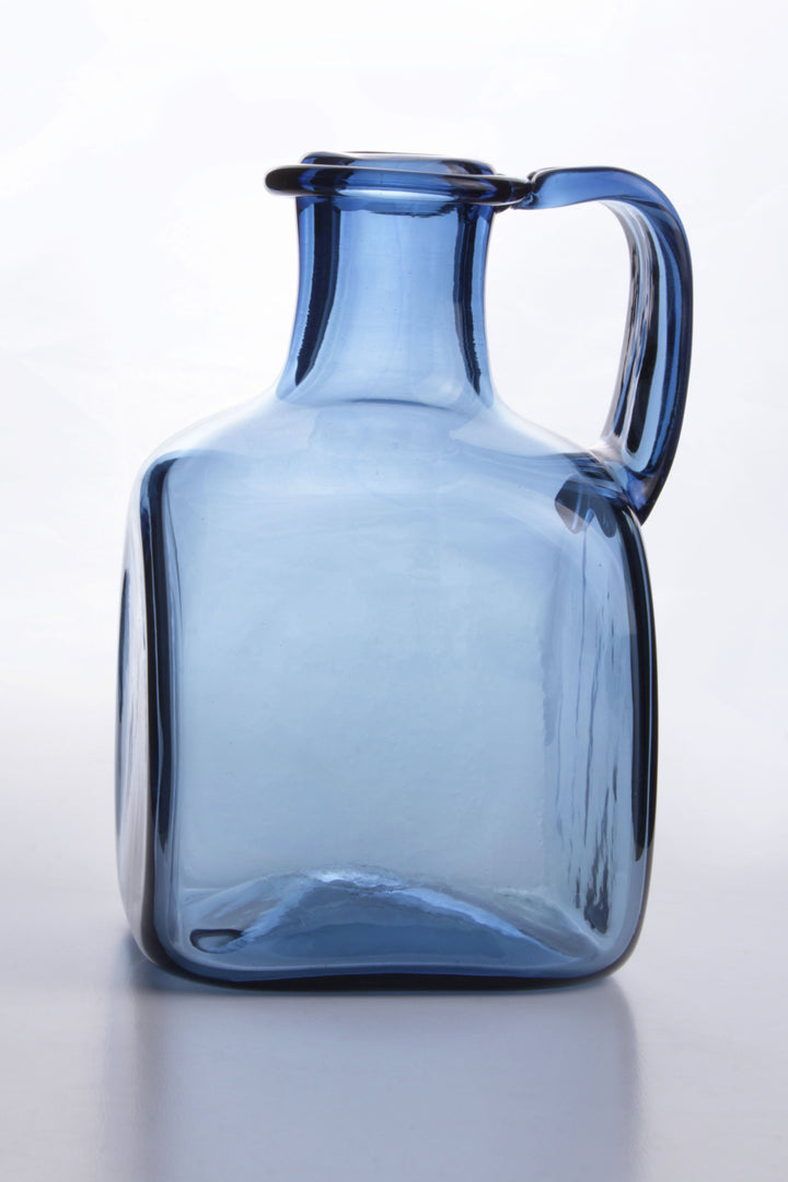 Antike römische Flasche (Blau)