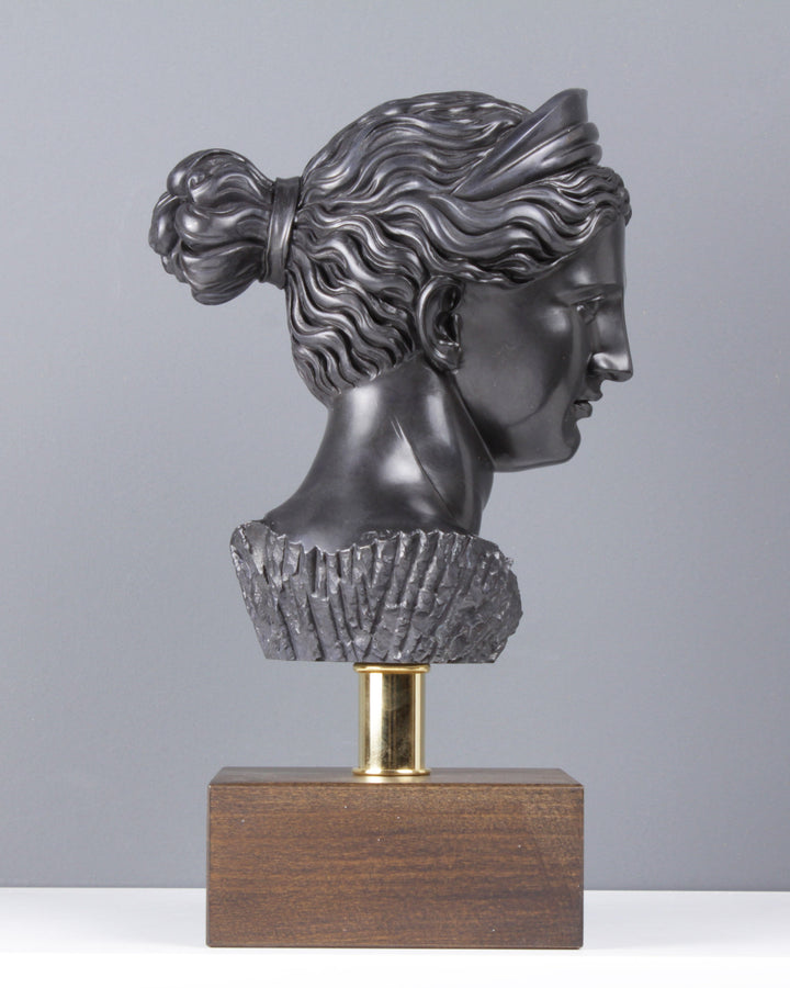 Büste der Artemis - Olympische Gott (Bronze)