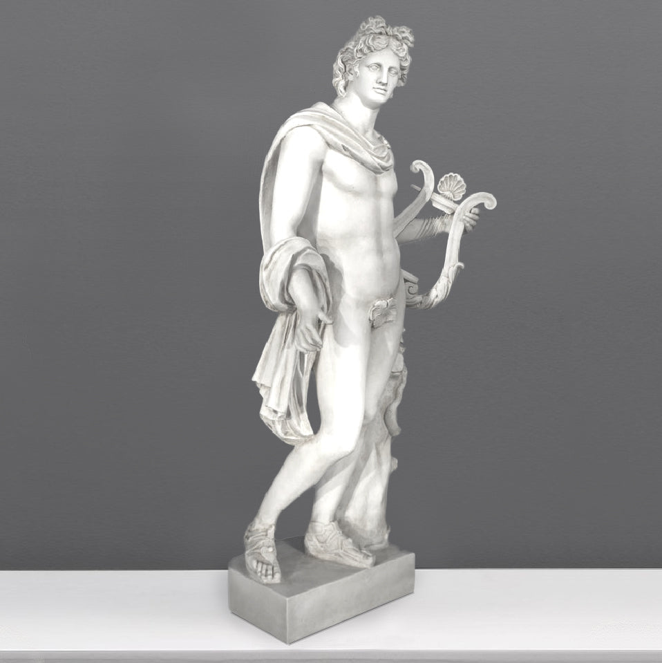 Apollo Lebensgrosse Statue (Gross) – Griechischer Gott der Musik und Jagd