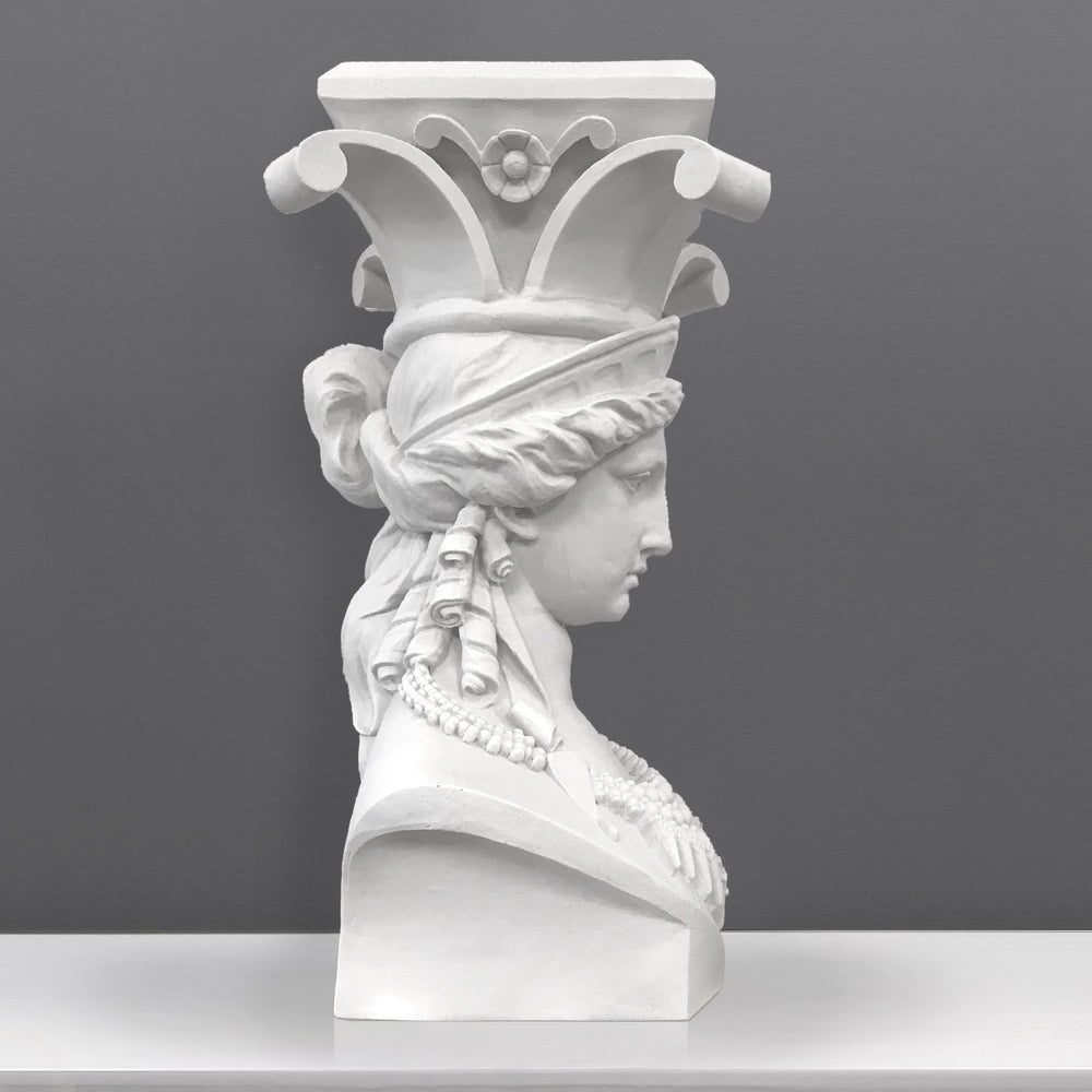 Karyatide Saeulenbueste Skulptur (Gross)