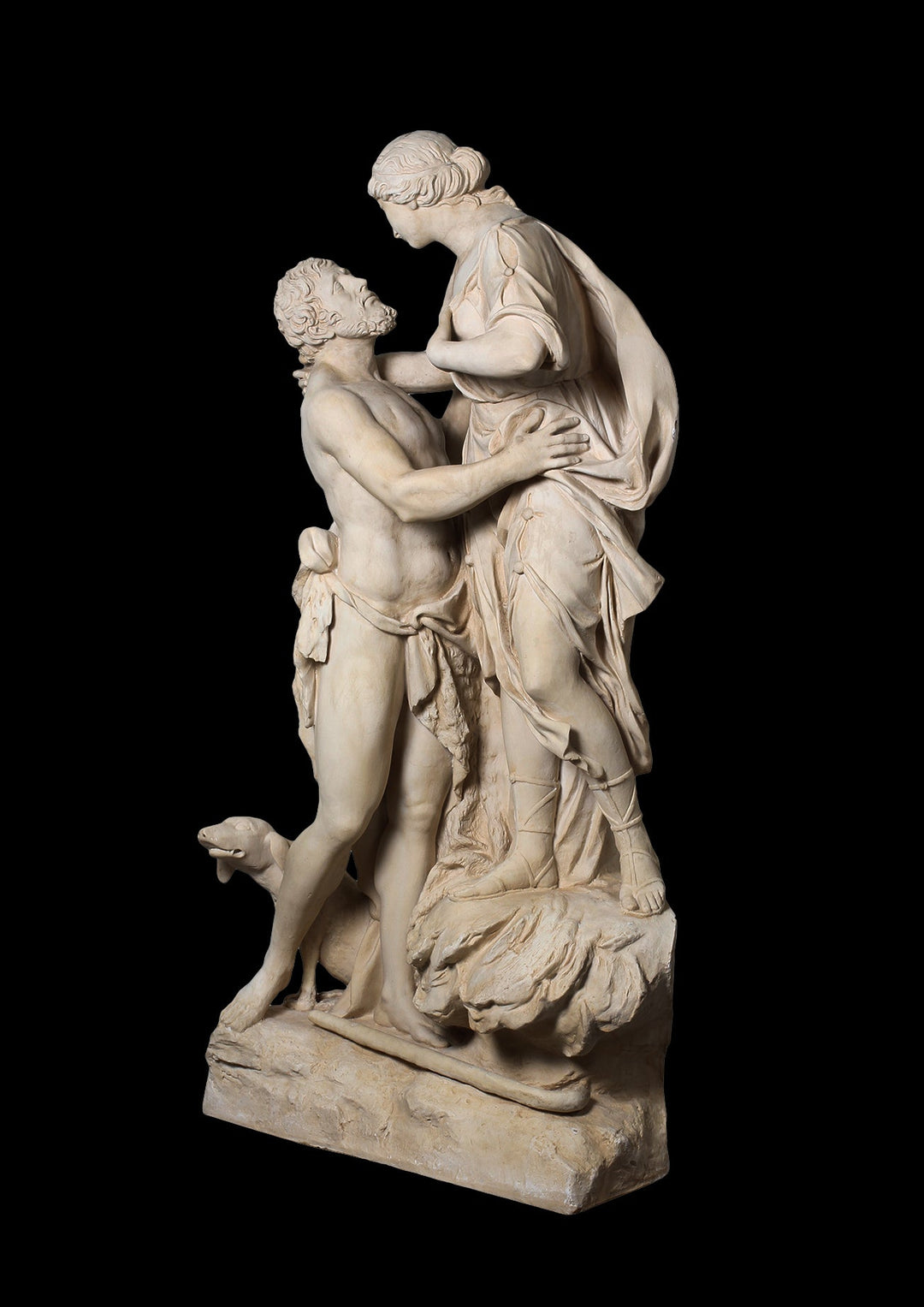Liebespaar Lebensgrosse Statue (Gross)