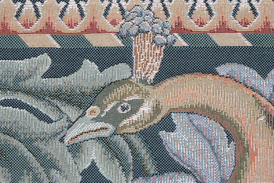 Pfau – Gobelin Wandteppich (Jacquard gewebt)