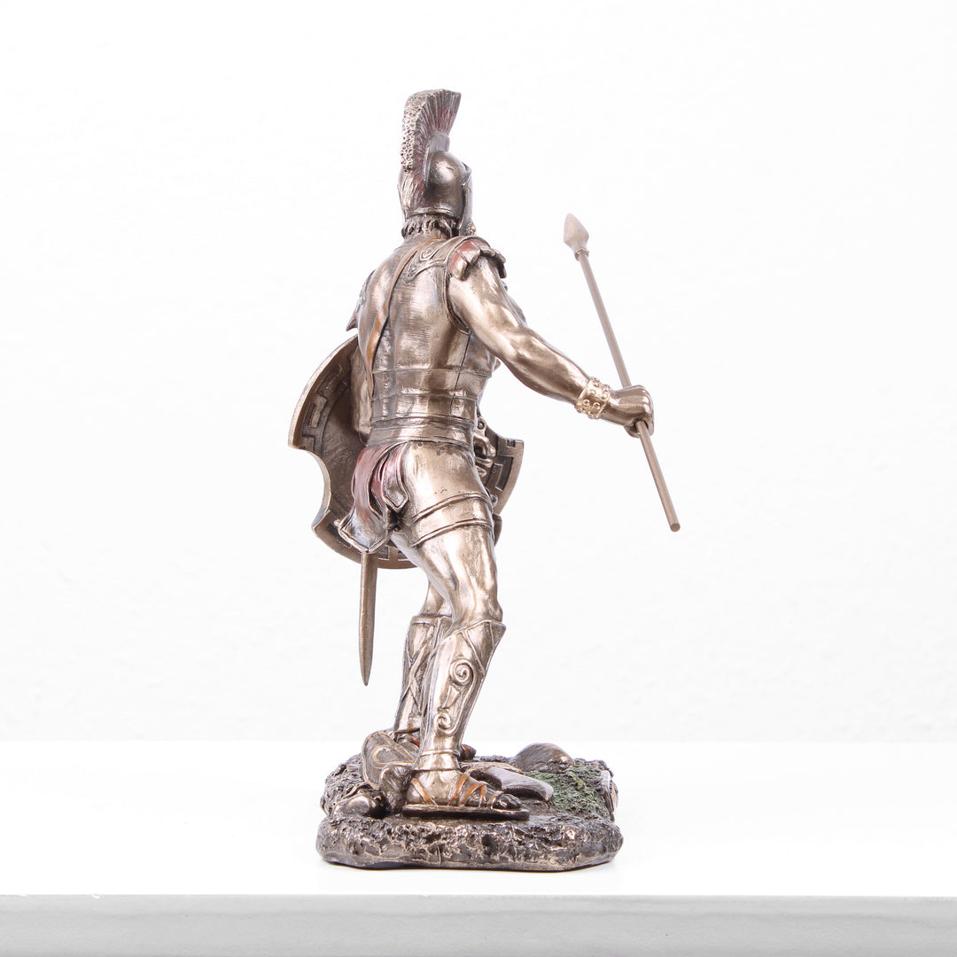 Achilles Griechischer Krieger Statue (Kaltguss-Bronze Skulptur)
