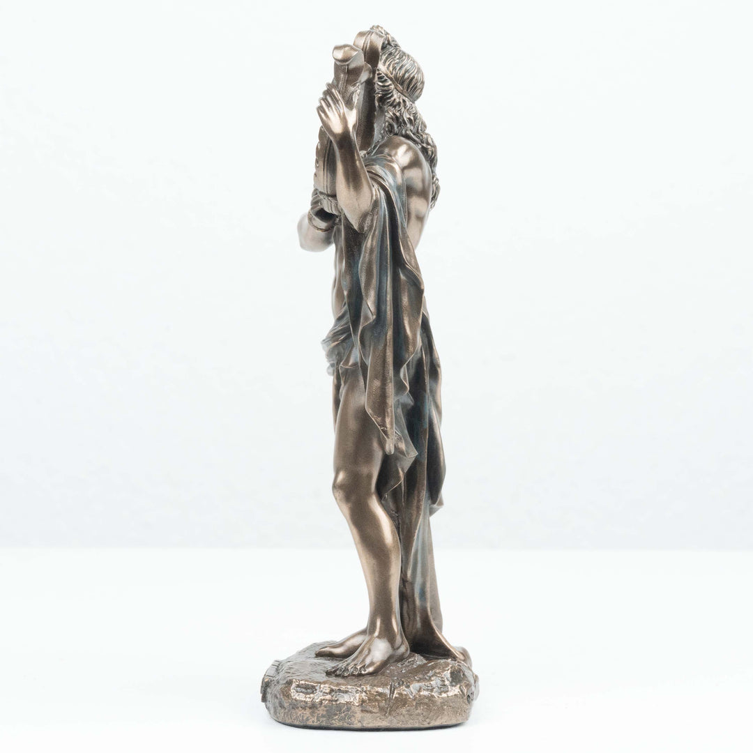 Apollo Statue Griechischer Gott der Sonne (Kaltguss-Bronze Skulptur)