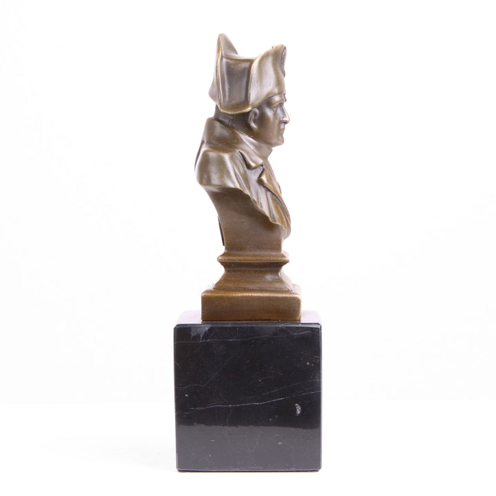 Napoleon Büste als General (Bronze, Wachsguss)