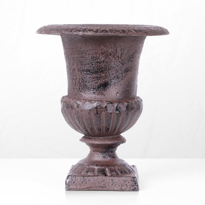 Garten-Vase aus Gusseisen (2er-Set)