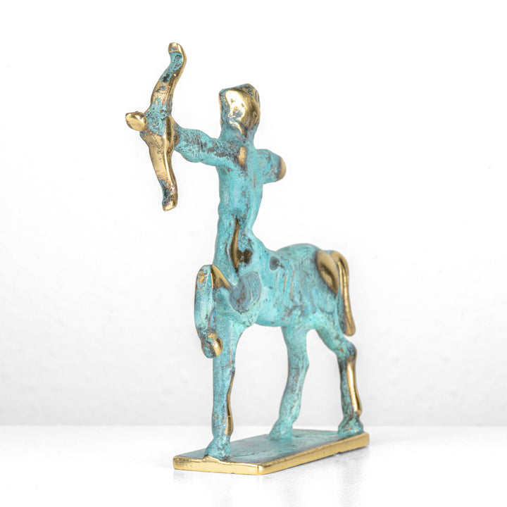 Zentaur Statue — Schütze der griechischen Mythologie (Messingskulptur)