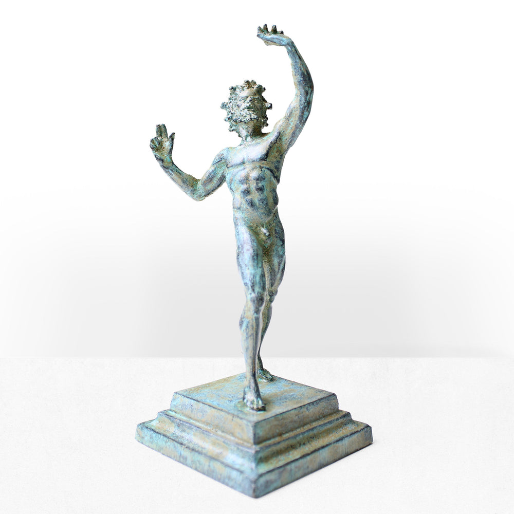 Tanzender Faun Statue (Bronze)