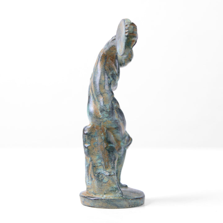 Diskuswerfer Statue (Bronze)