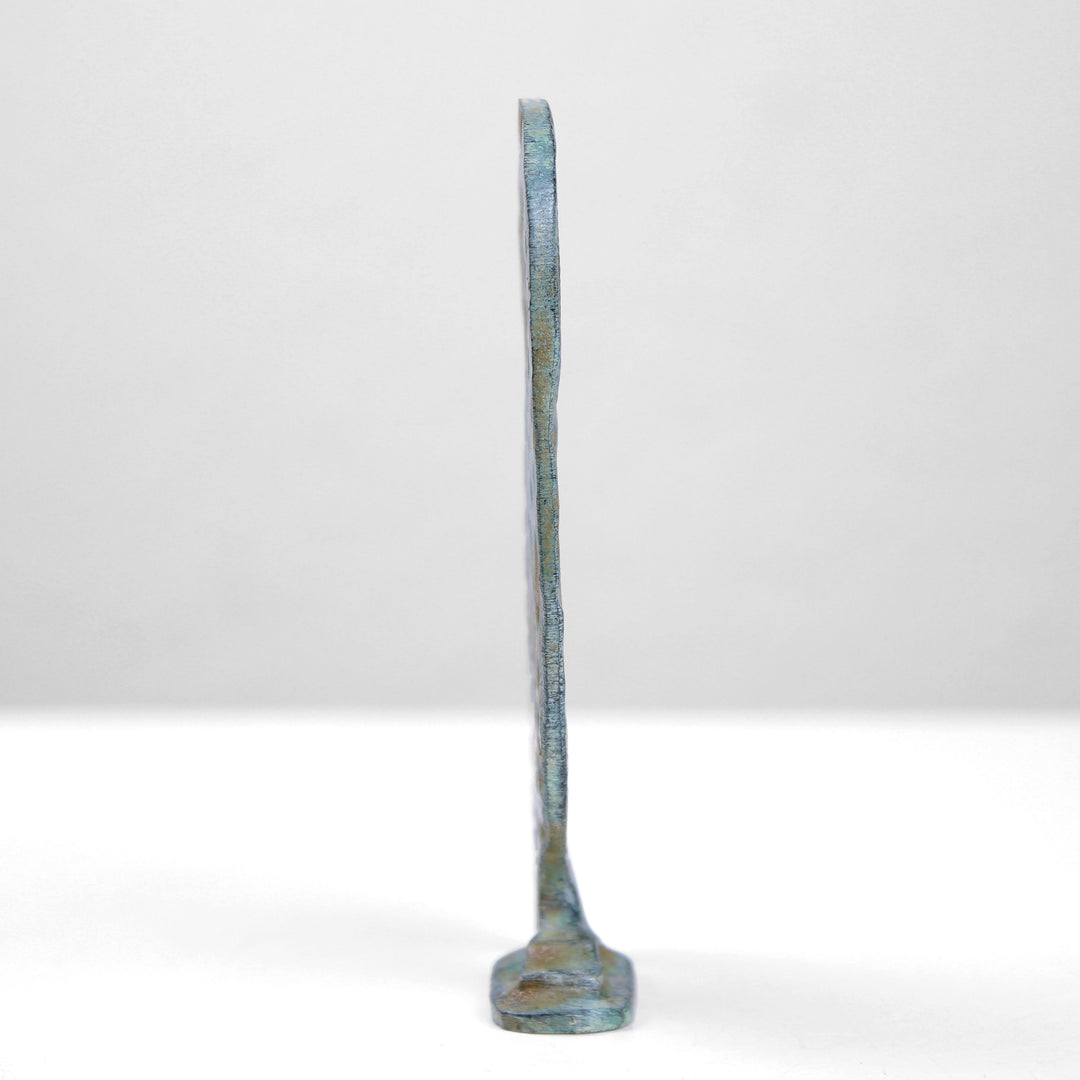 Griechische Eulen Skulptur (Bronze)