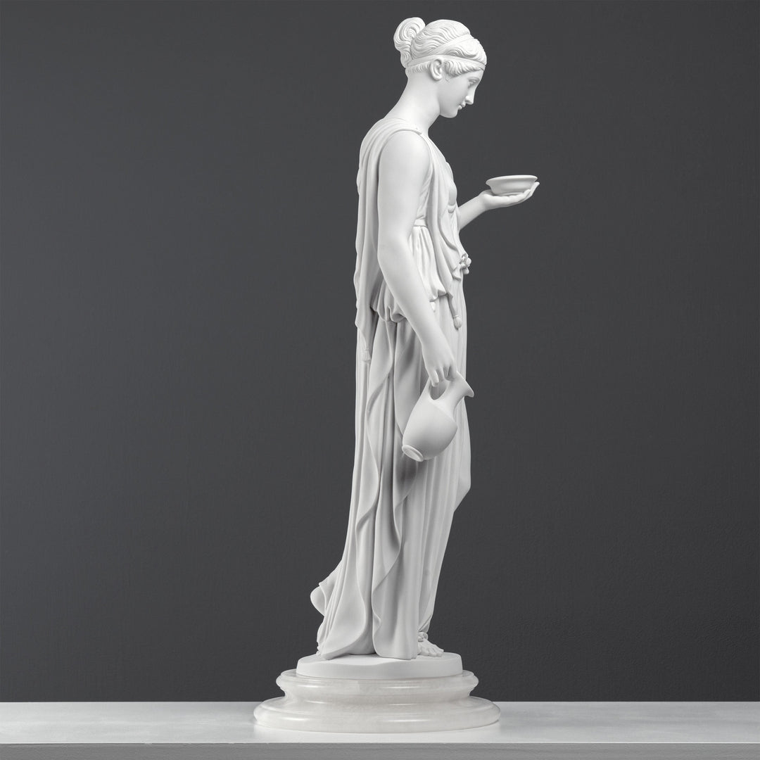 Hebe Figur (Göttin der Jugend, Neoklassisches Modell nach Thorvaldsen)