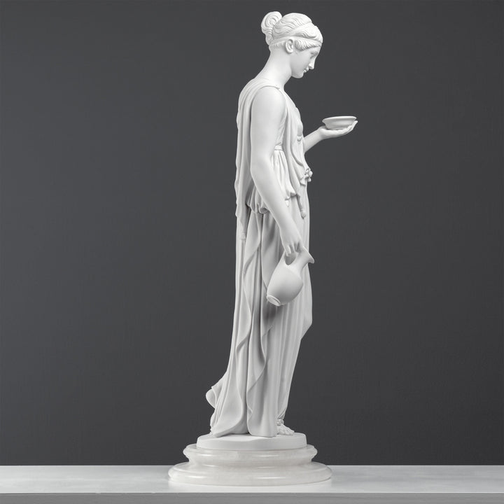 Hebe Figur (Göttin der Jugend, Neoklassisches Modell nach Thorvaldsen)