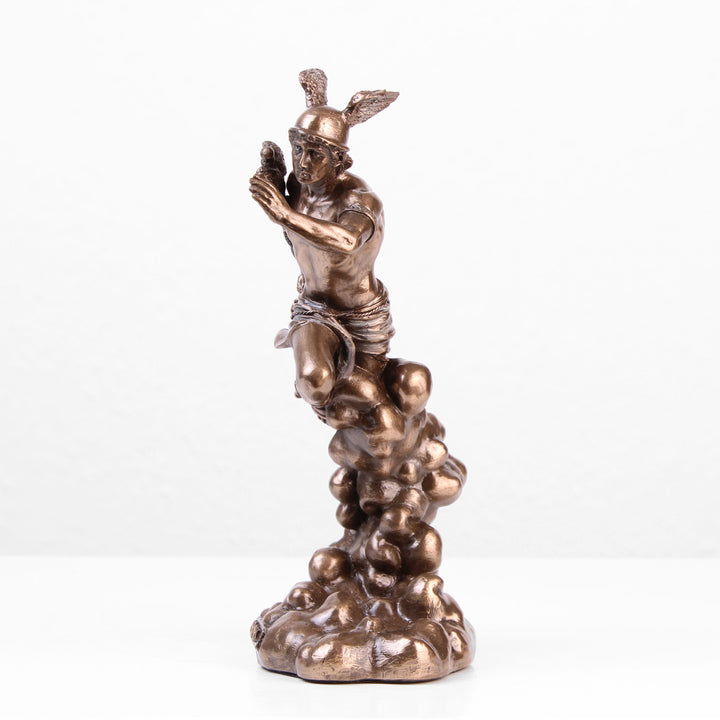 Hermes Statue (Kaltguss-Bronze Skulptur)