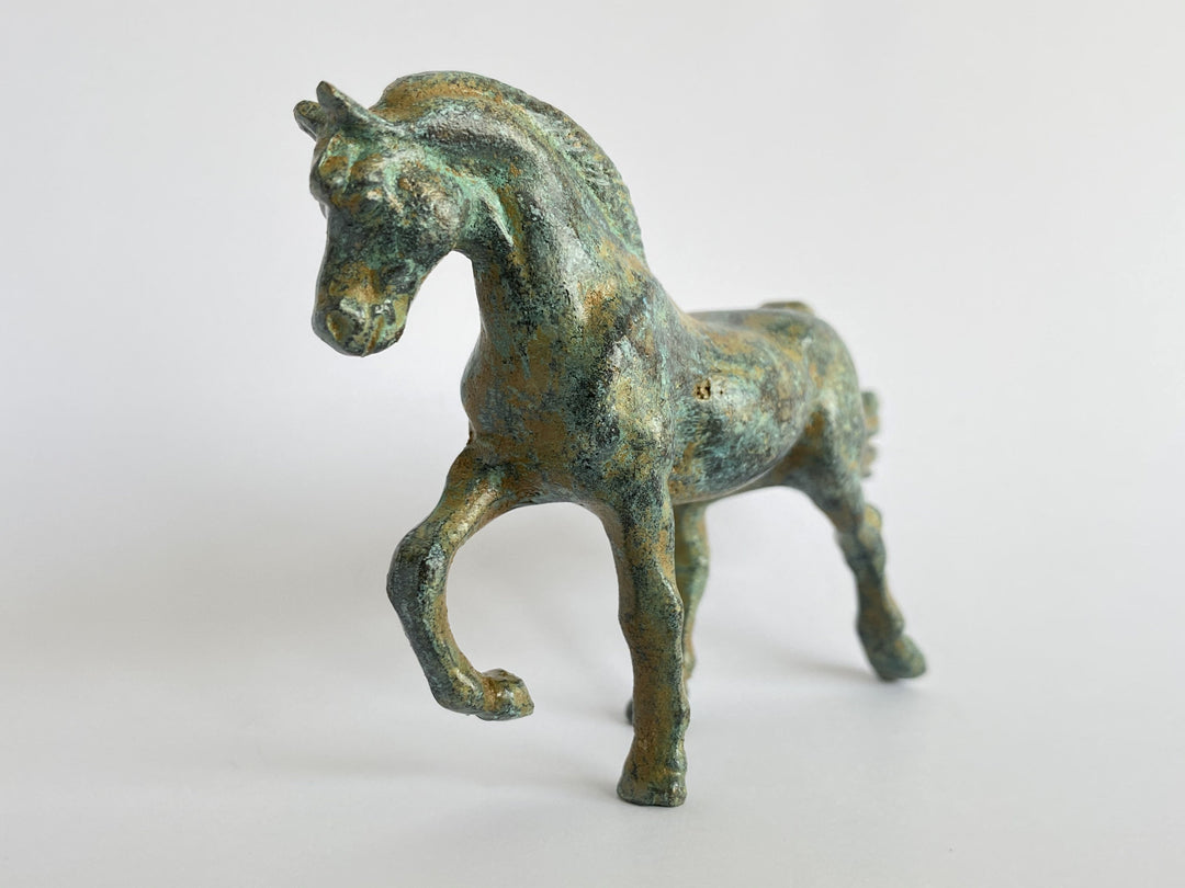 Pferd Statue (Bronze, Klein)