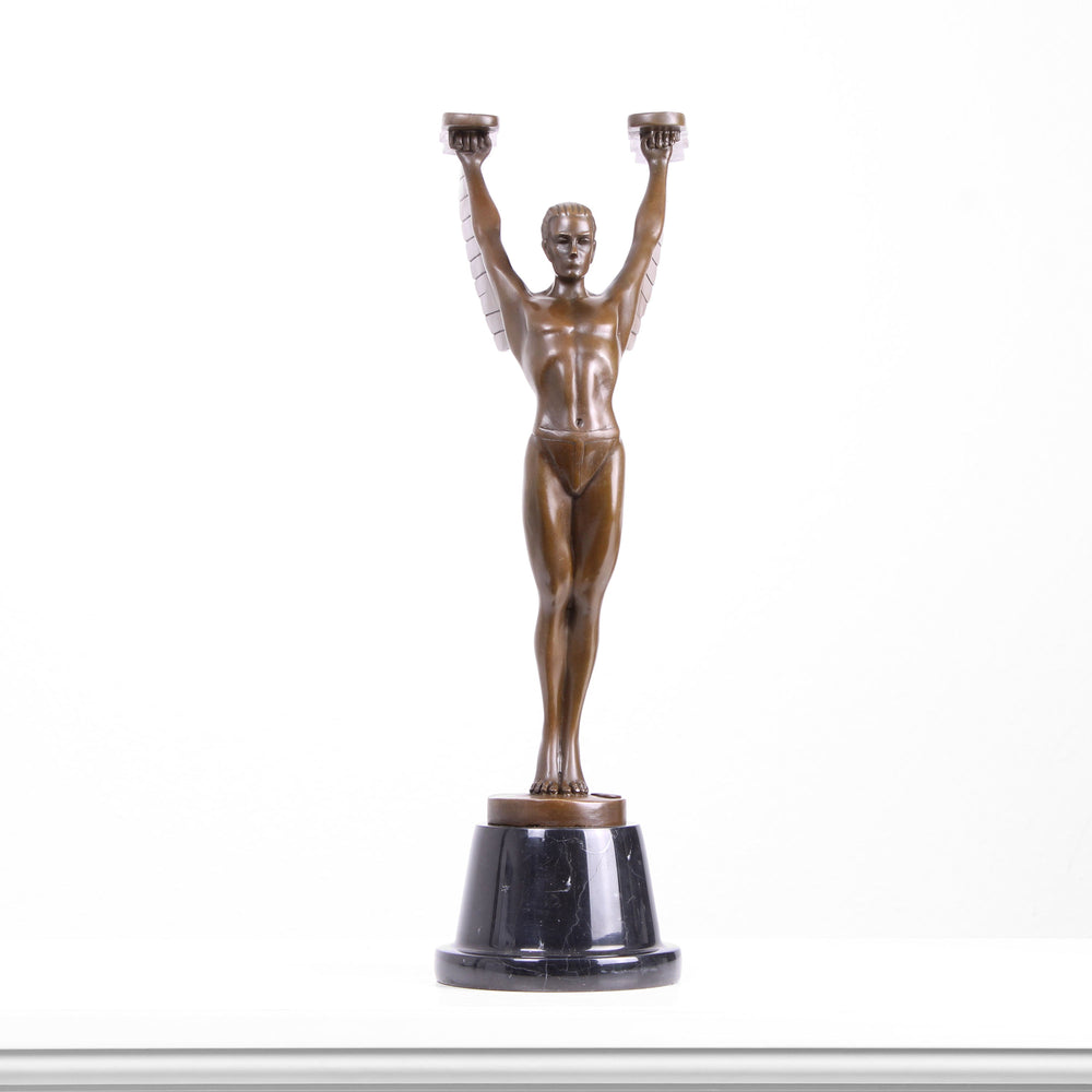 Ikarus Statue (Griechische Mythologie, Bronze, Wachsguss)