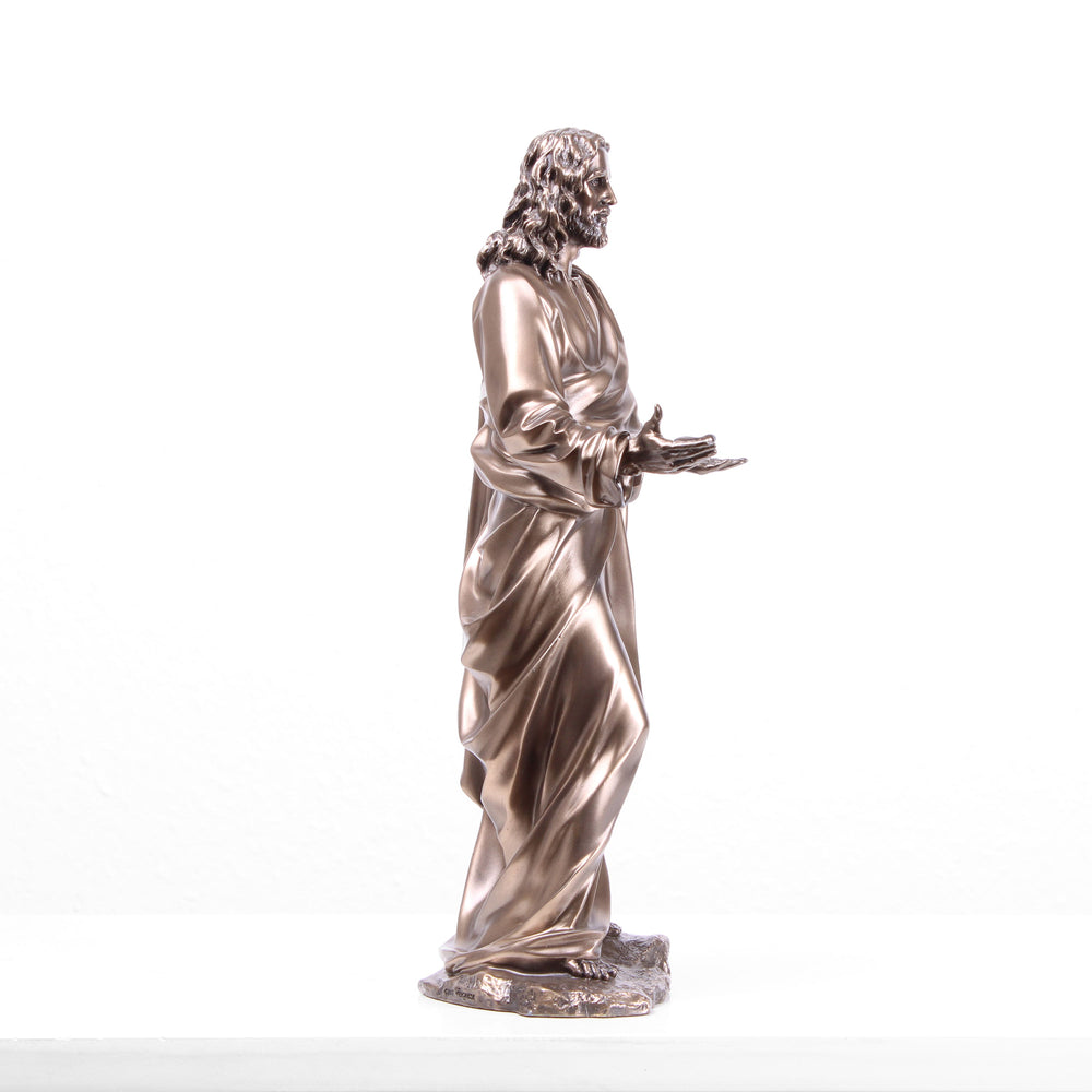 Jesus Christus Prediger Statue (Kaltguss-Bronze Skulptur)
