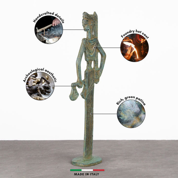 Justitia Statue (Klein) – Göttin der Gerechtigkeit