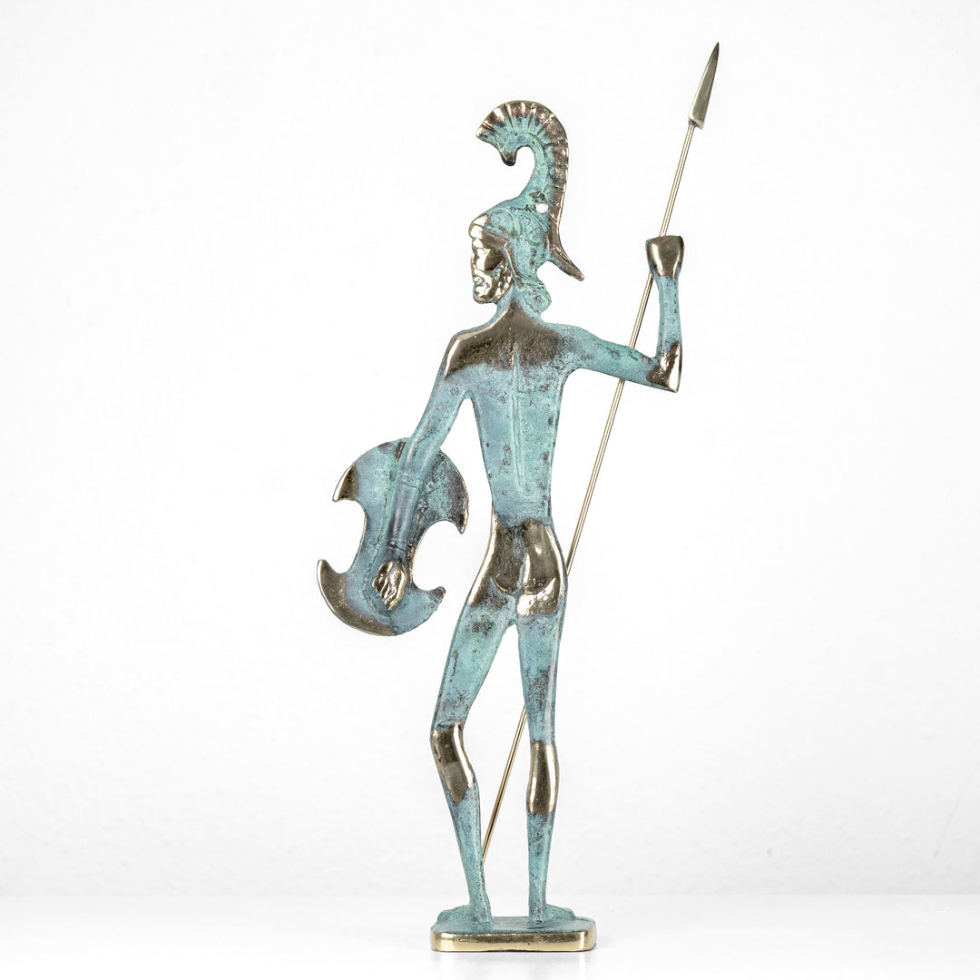 Leonidas – Griechischer Krieger (Messing Skulptur)