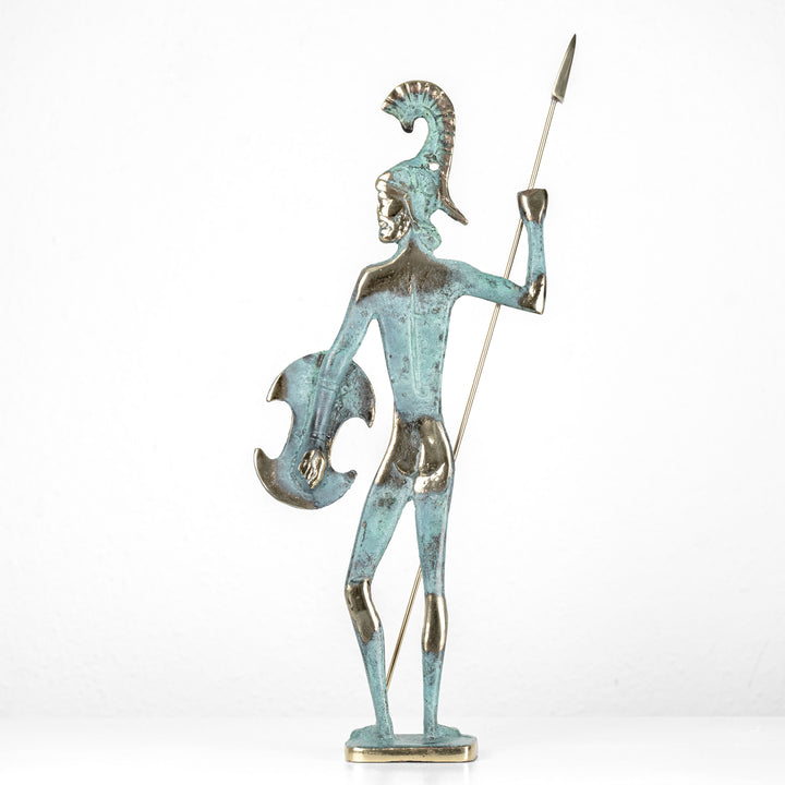 Leonidas – Griechischer Krieger (Messing Skulptur)