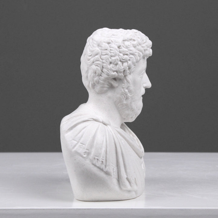 Marcus Aurelius Büste – Buchstütze, Klein