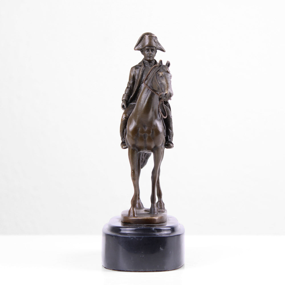 Napoleon zu Pferd Statue (Bronze, Wachsguss)