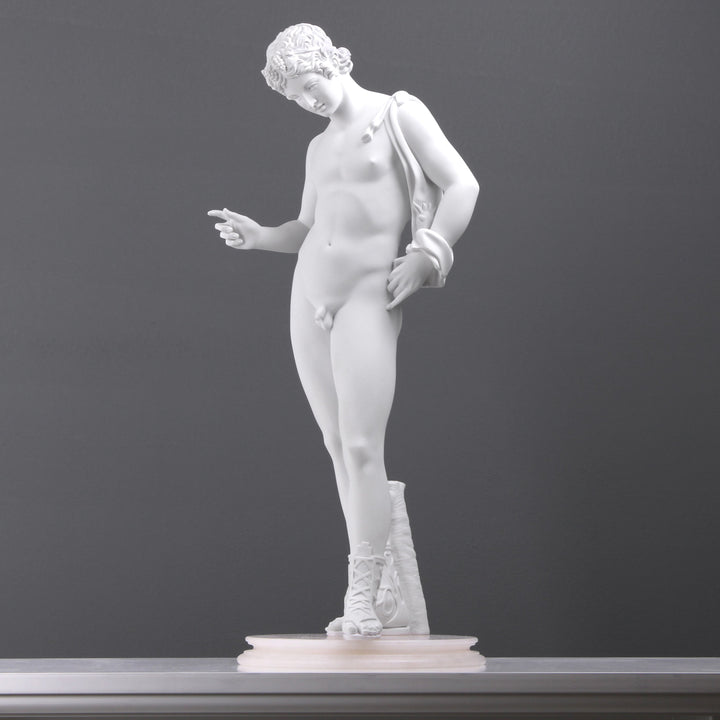 Narzissen Garten Statue