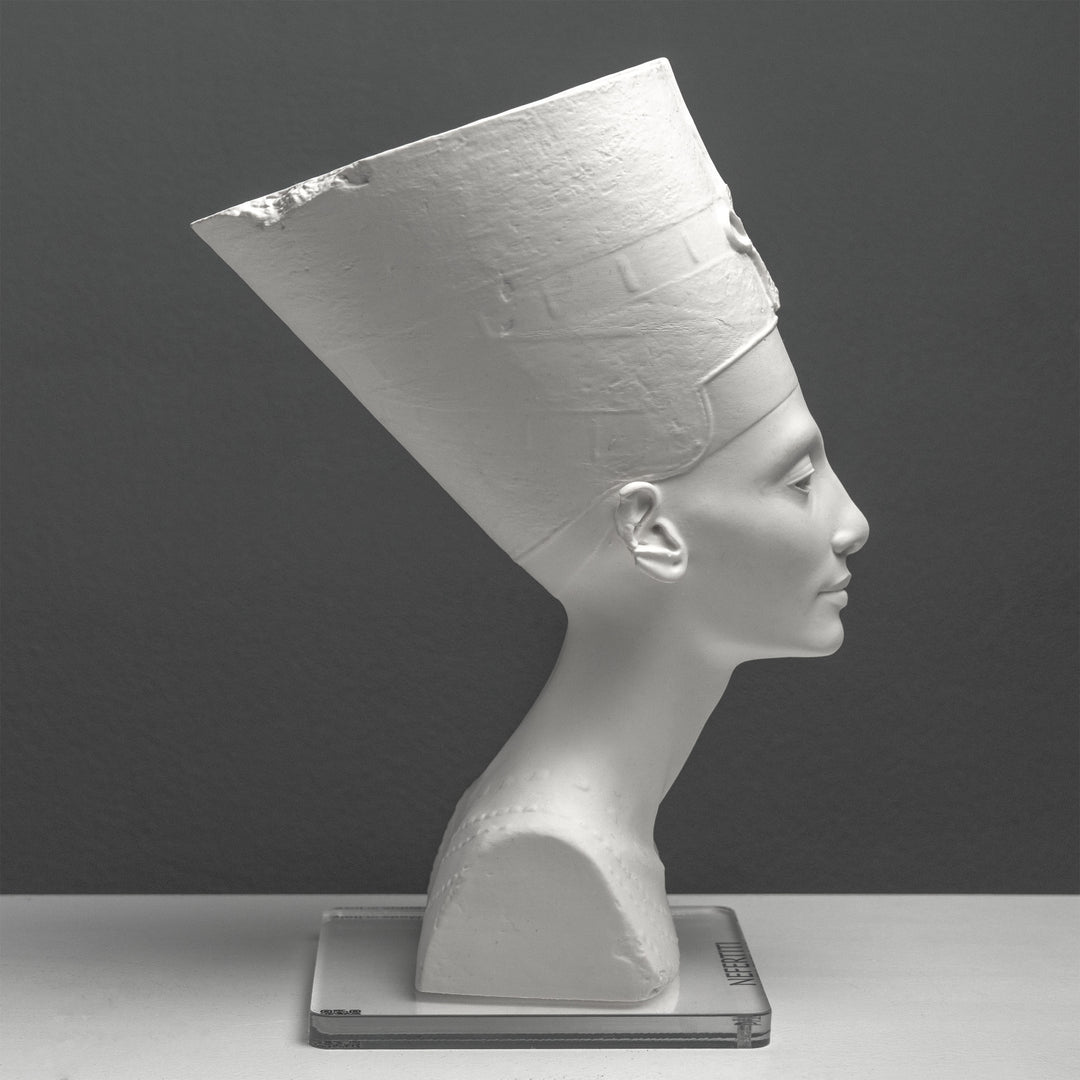 Nofretete Büste – Weiße Statue (Ägyptisches Museum Berlin)