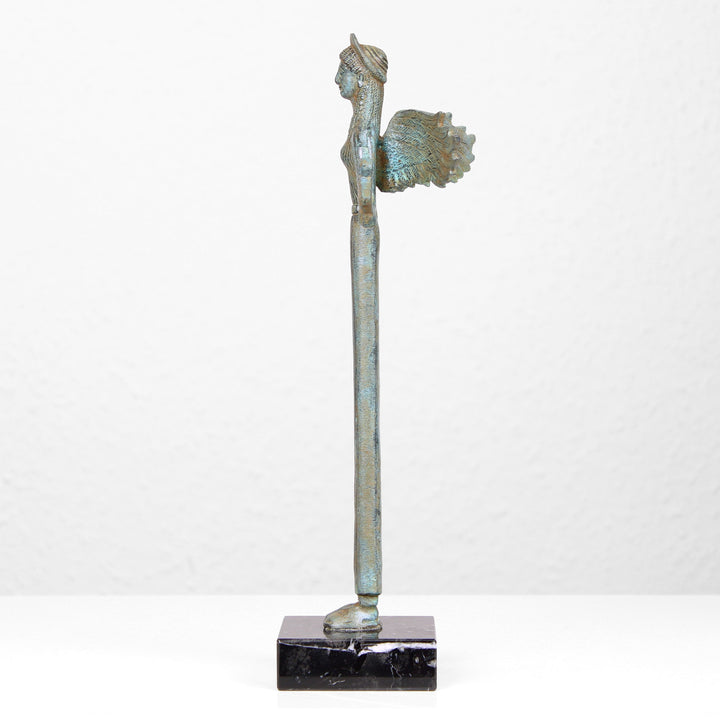 Nike Göttin Statue – Griechische Bronze Skulptur