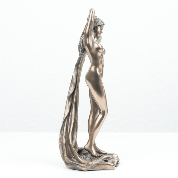 Nackte Frau Statue Stehend (Kaltguss-Bronze Skulptur)