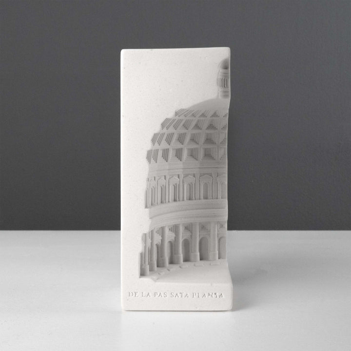 Marmorskulptur Klassische Architektur „De la Passata Pianta“ (Paar)