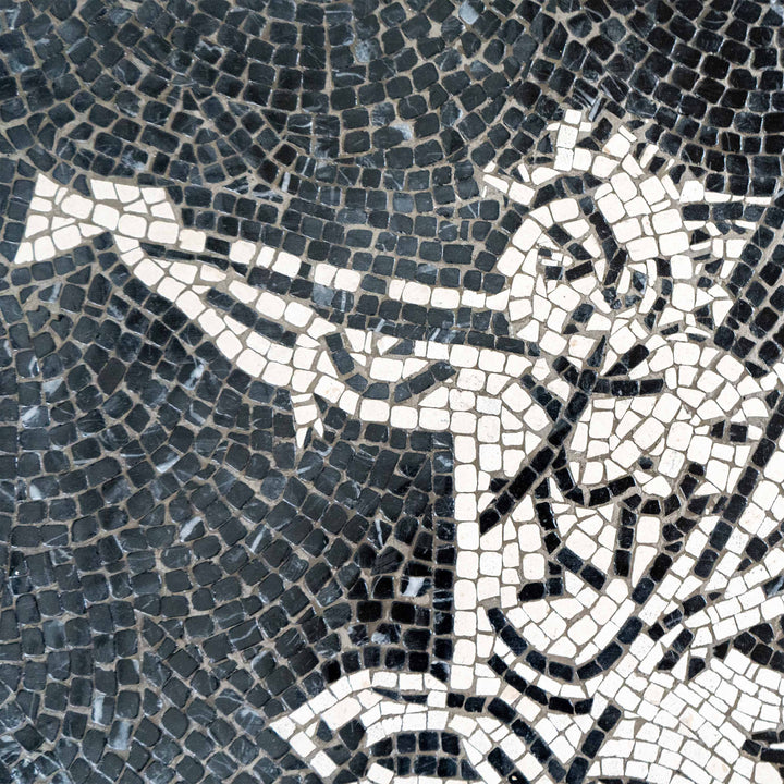 Meereskentaur (Ichthyokentaur) Marmor-Mosaik