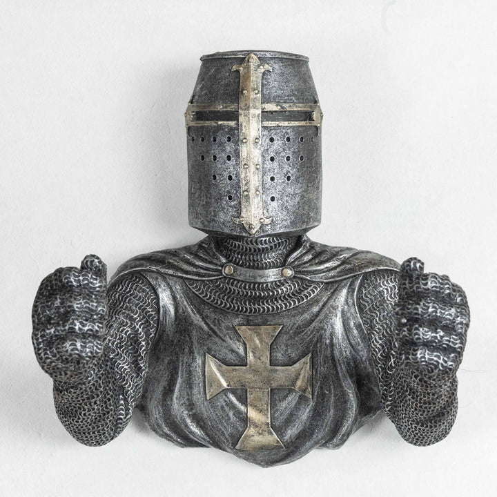 Templerritter Toilettenpapierhalter (Harz Skulptur)