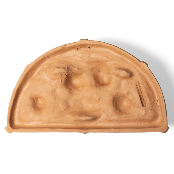 Terrakotta Granatapfel Relief