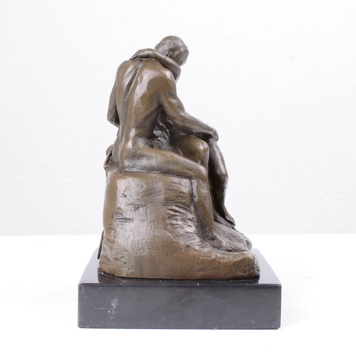 Die Liebenden – Skulptur nach Rodin (Bronze, Wachsguss)