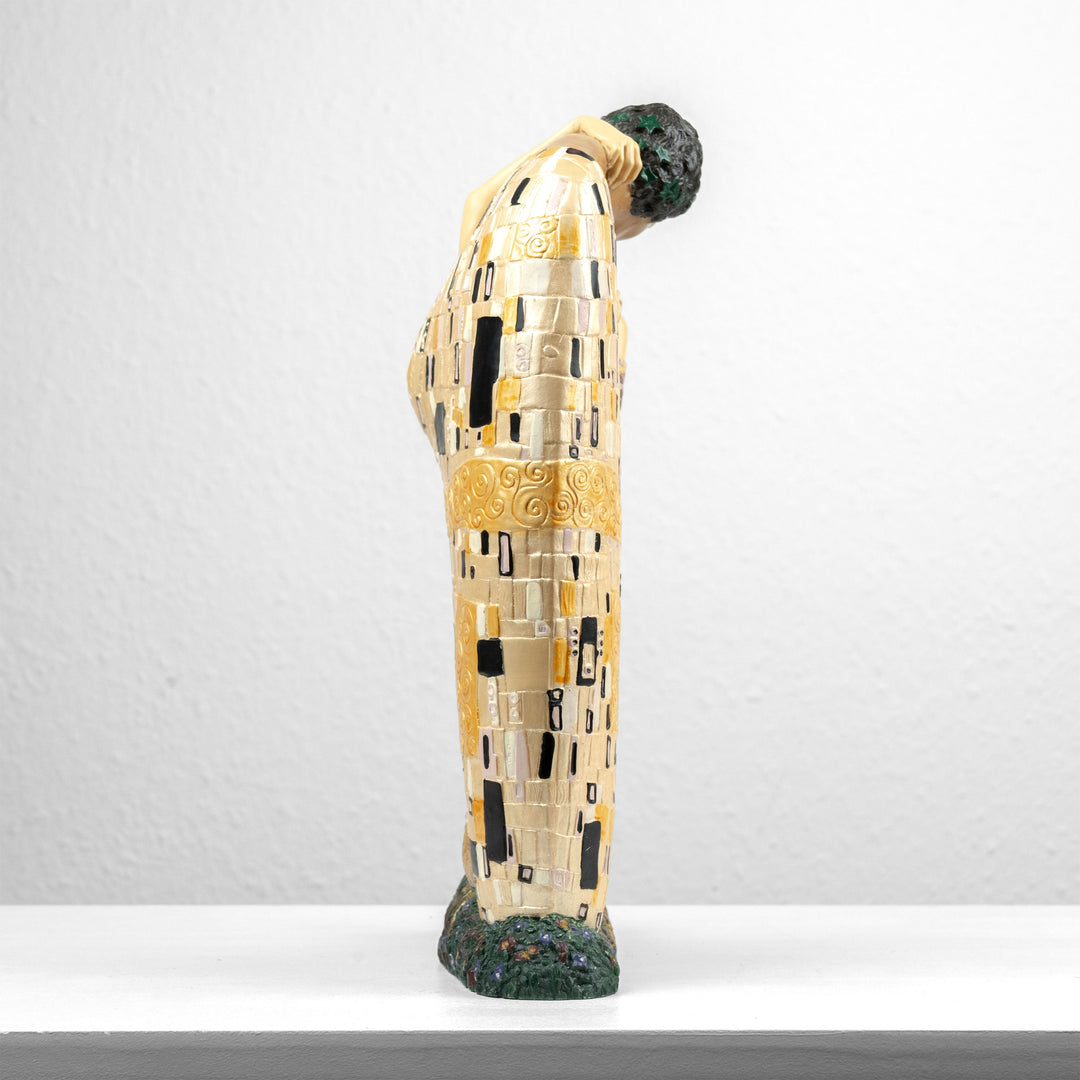 Der Kuss Skulptur von Klimt (Groß, Liebespaar Statue)