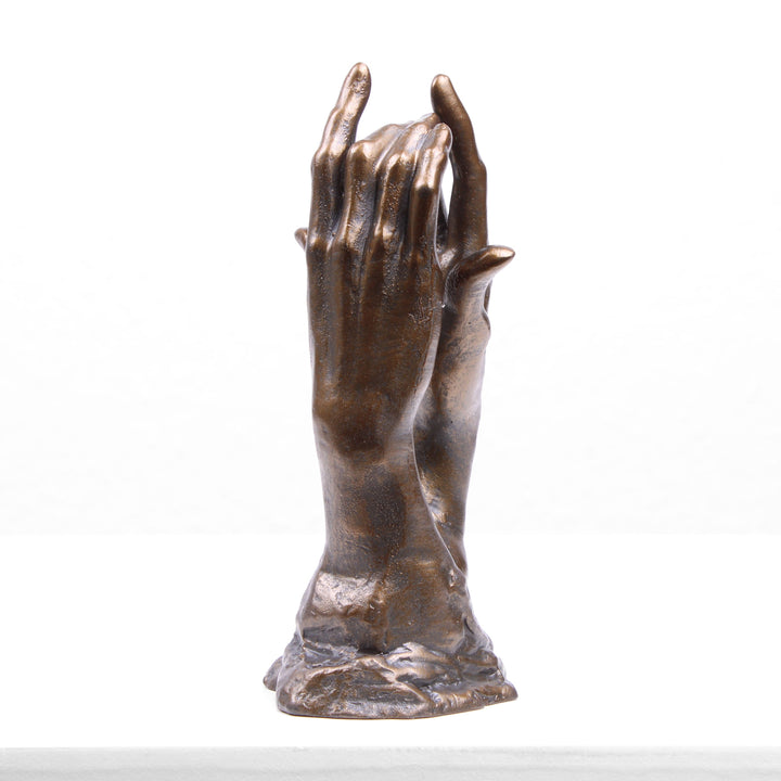 Die geheime Hand Statue von Rodin (Bronzierte Skulptur aus Kunstharz)