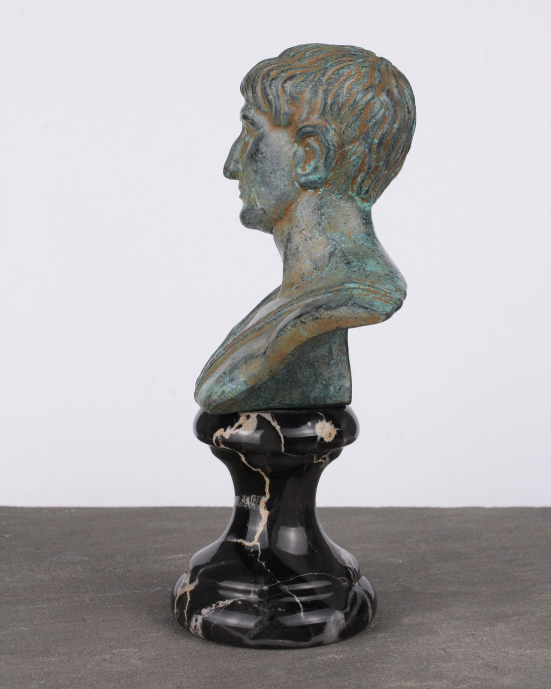 Trajan Büste (Grüne Bronze)