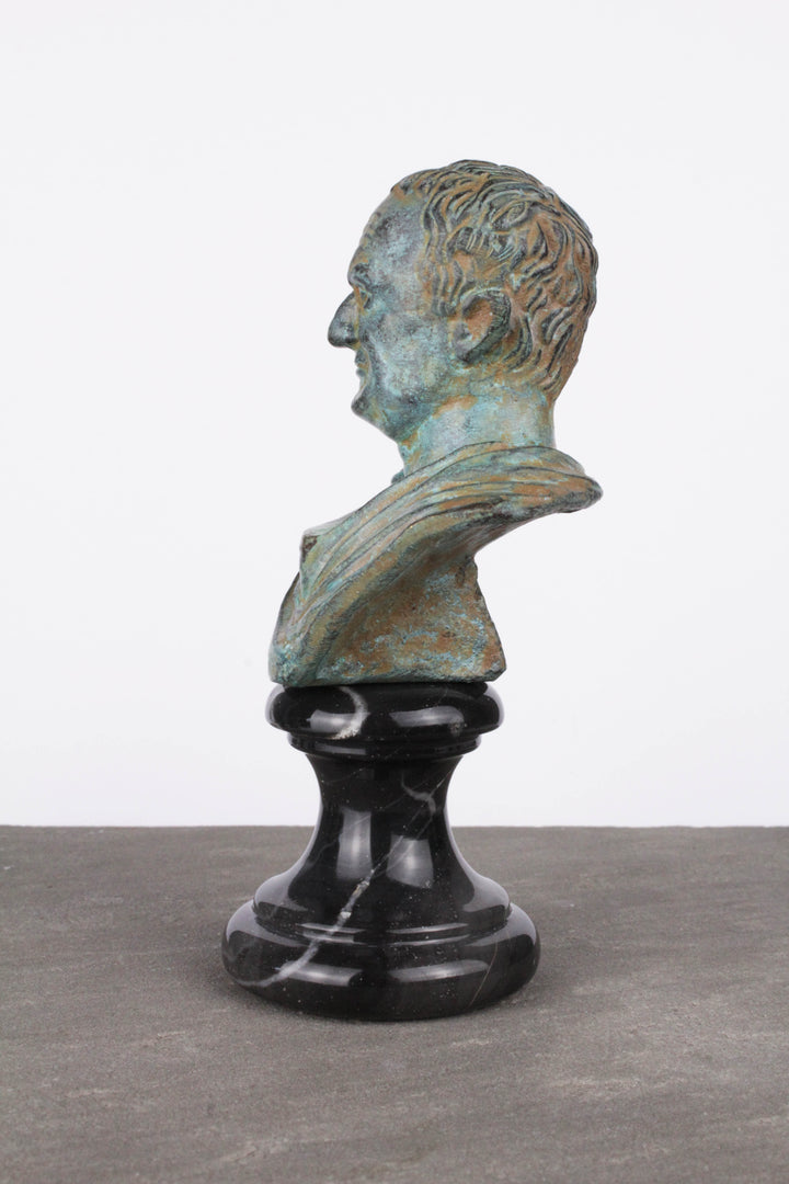 Vespasian Büste (Grüne Bronze)