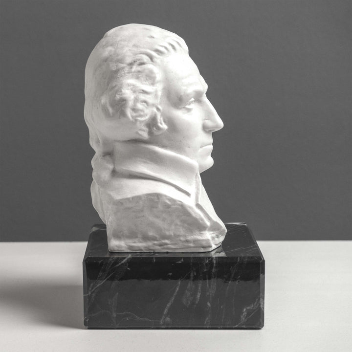 Washington Büste mit schwarzem Marmorsockel
