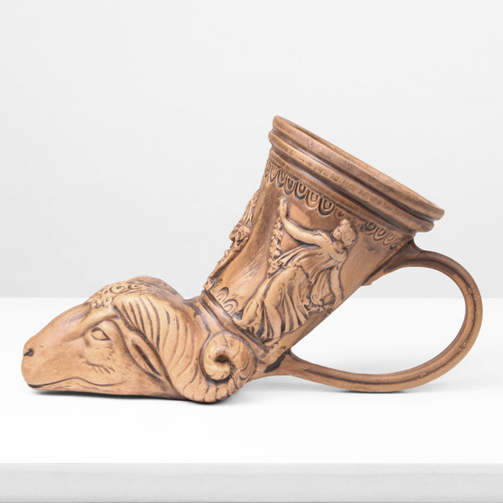 Rhyton-Replik mit Widderkopf