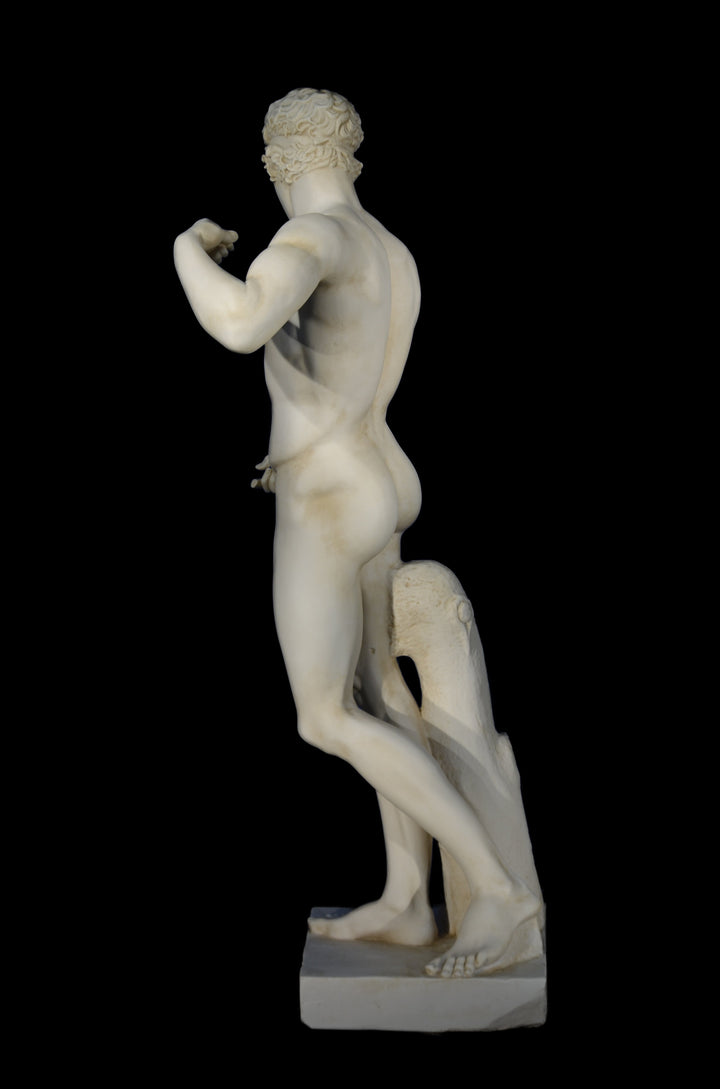 Griechischer Athlet Lebensgrosse Statue