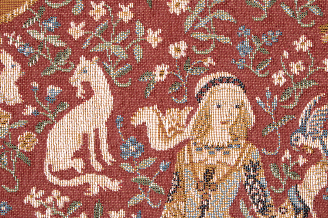 Der Geschmack – Gobelin Wandteppich (Jacquard gewebt)