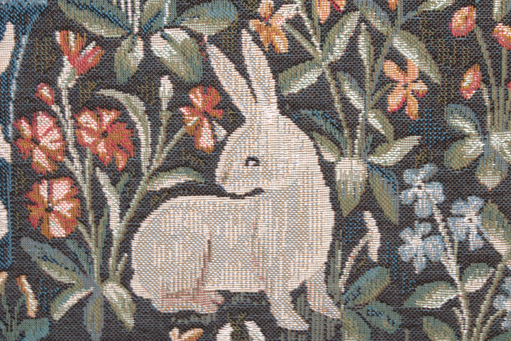 Einhorn – Portiere Gobelin Wandteppich (Jacquard gewebt)