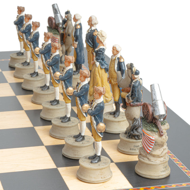 Themenschachspiel Amerikanischer Unabhängigkeitskrieg