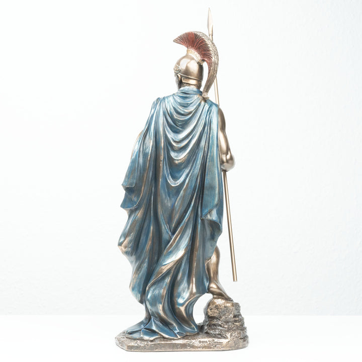 Ares Griechischer Kriegsgott (Bronzierte Skulptur aus Kunstharz)
