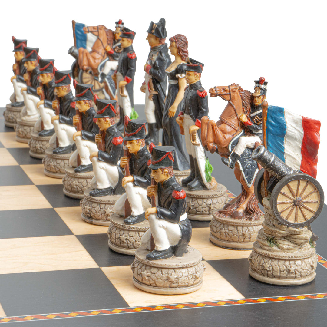 Themenschachspiel Schlacht bei Waterloo