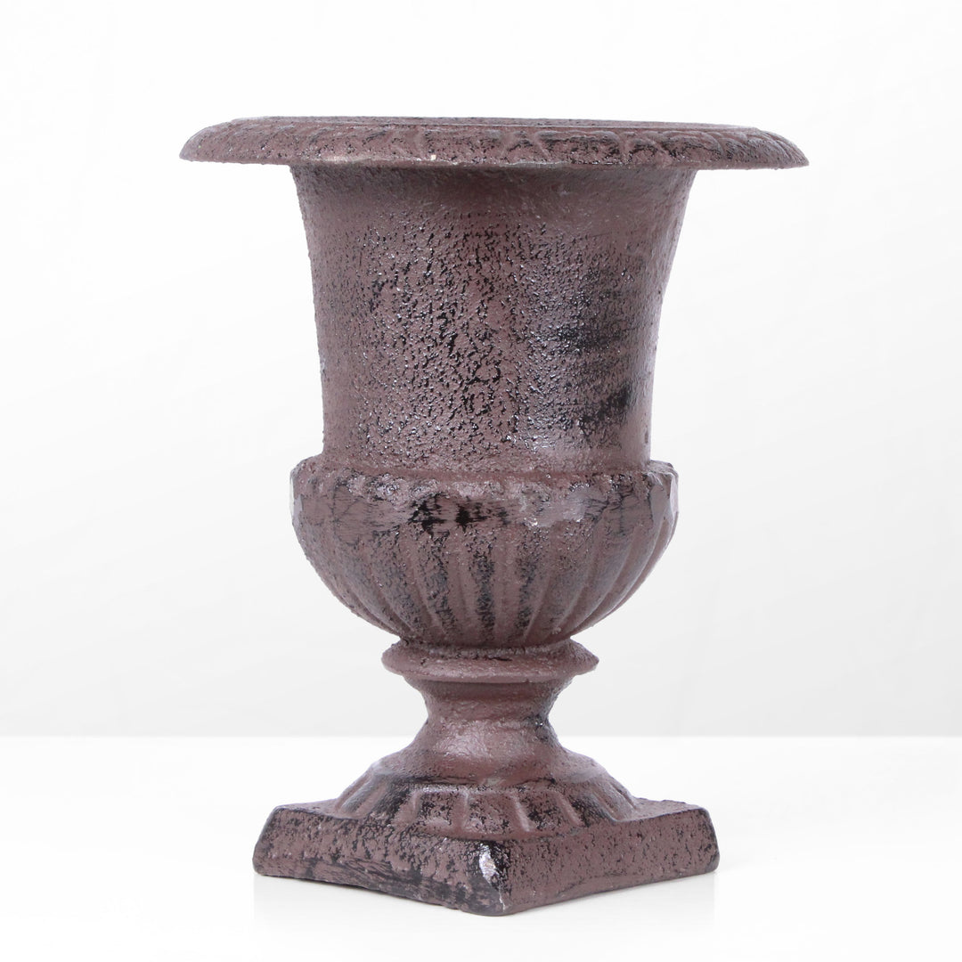Garten-Vase aus Gusseisen (2er-Set)