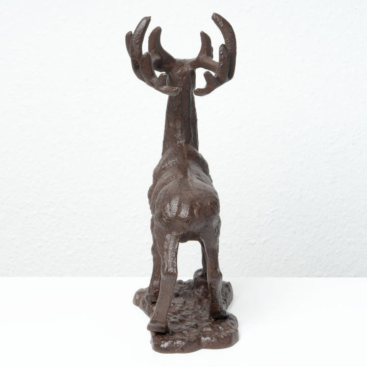 Gusseisen Hirsch Statue – Symbol für Stärke und Eleganz