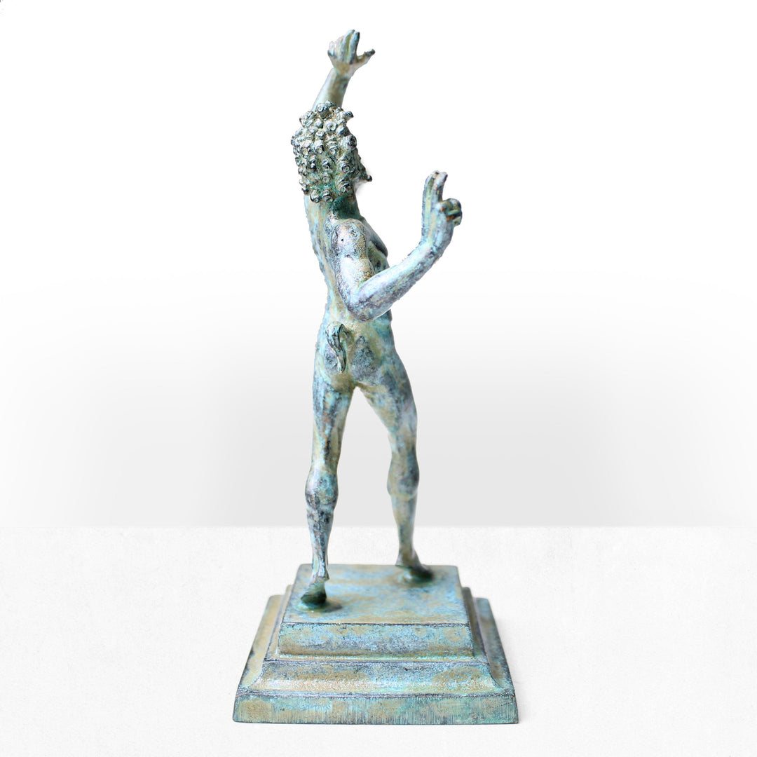 Tanzender Faun Statue (Bronze)