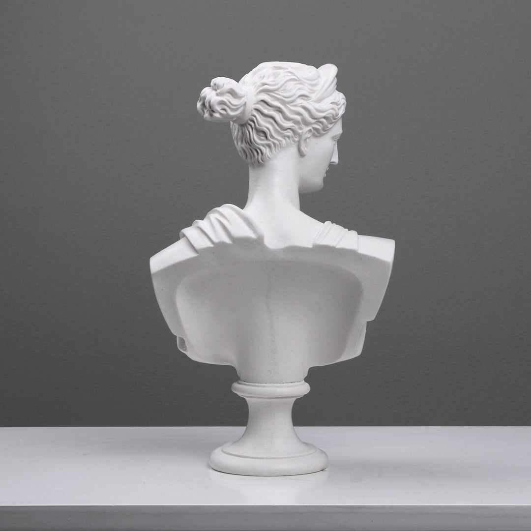 Apollo & Diana Büsten im Paar (Griechische Götter)